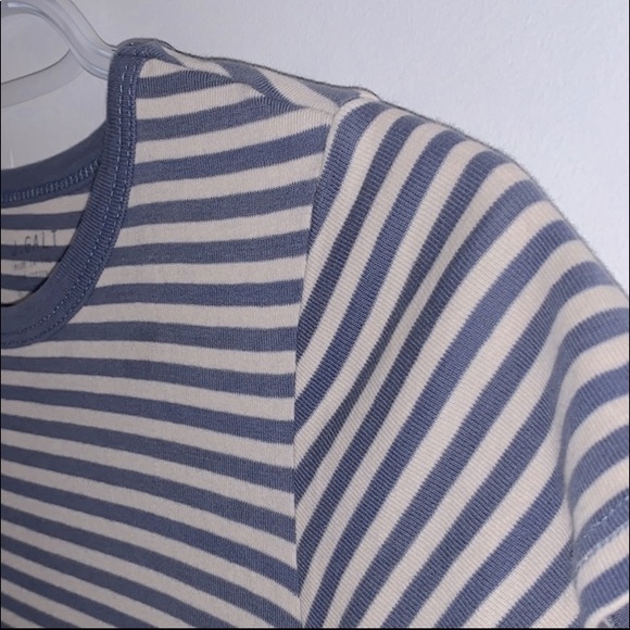 Blue and white stripped t shirt - Picture 3 of 3